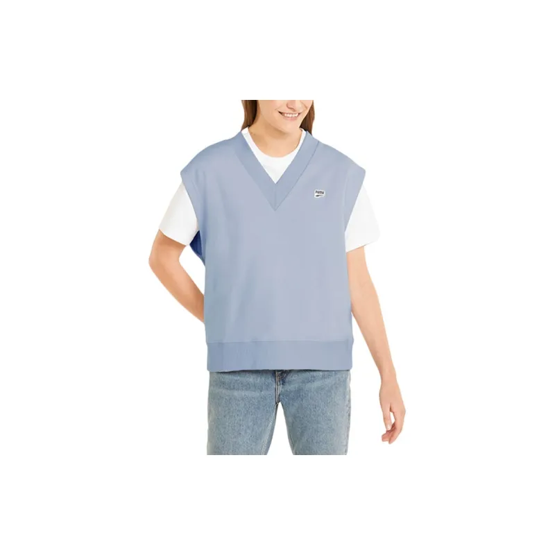 PUMA Vests Women's Ice Blue-3