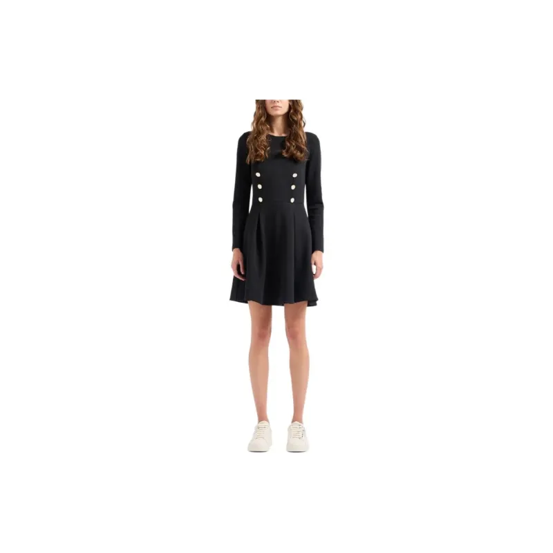 EMPORIO ARMANI SS24 Long Sleeved Dress Women's-1