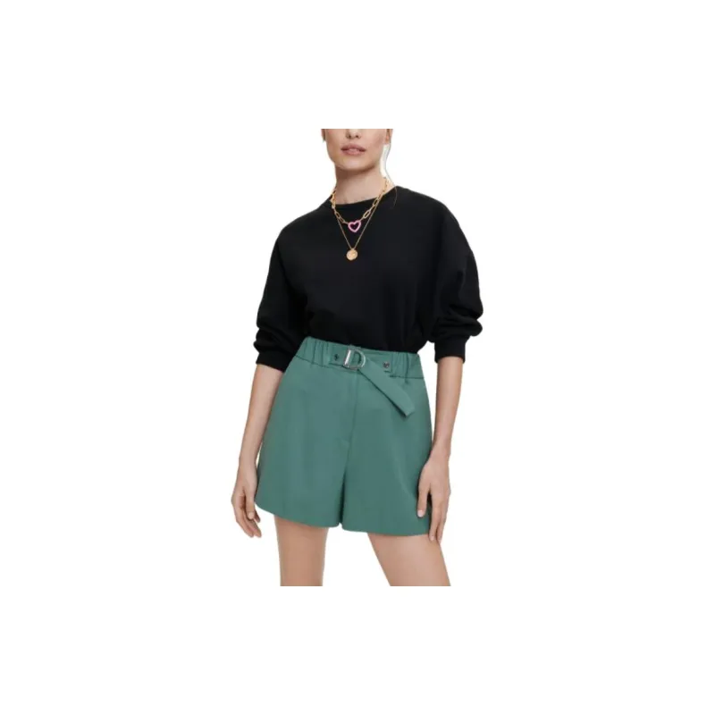 Maje Casual Shorts Women's Green-2