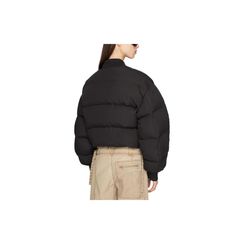Acne Studios Bomber Puffer Jacket Washed Black 969-2