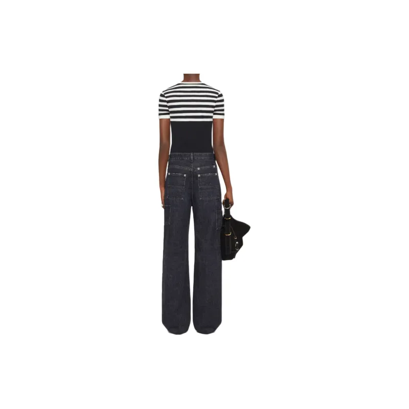 GIVENCHY FW23 Drop Shoulder Sleeve T Shirt Women's Multicolor-3