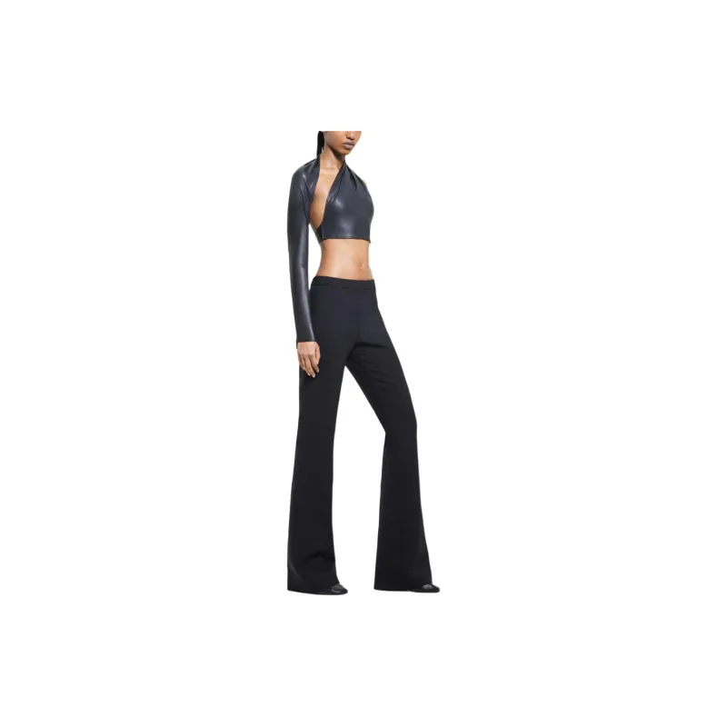 COURREGES Oblique Tailored Flared Pants-3