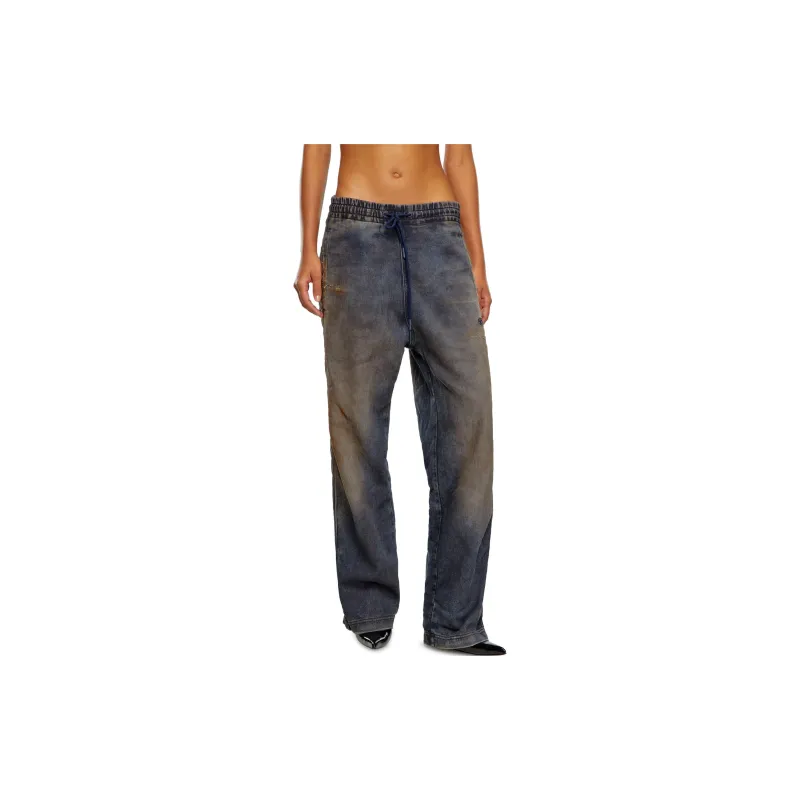 DIESEL D Martians Denim Track Pants-2