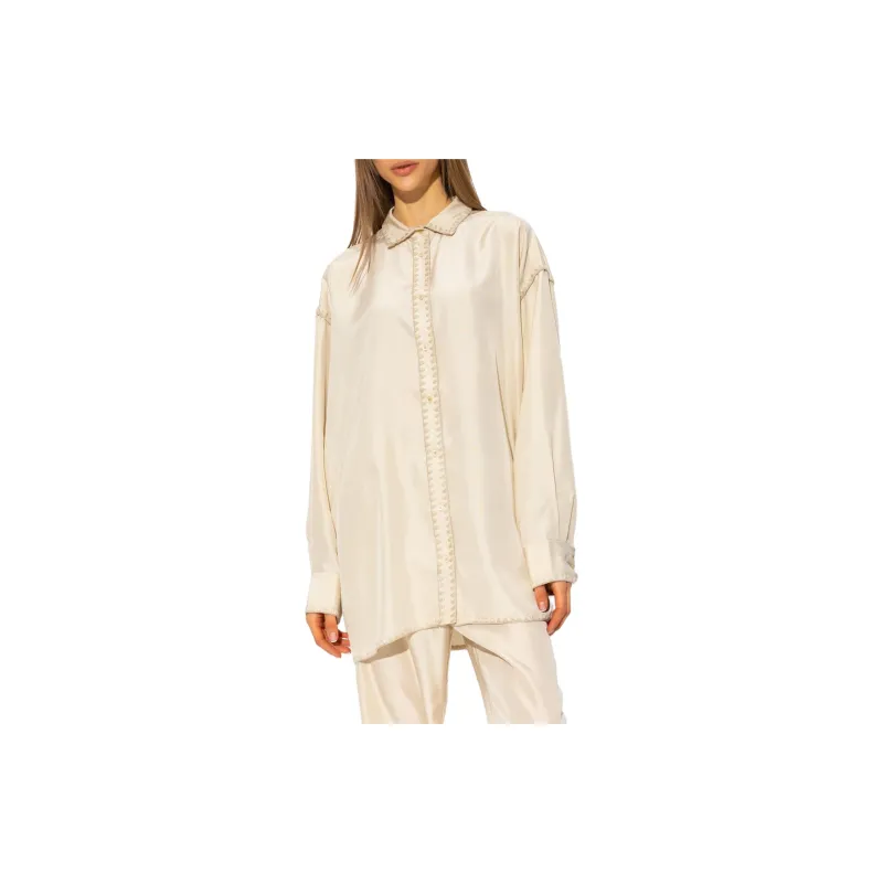 TOTEME Shirts Women's Cream-1