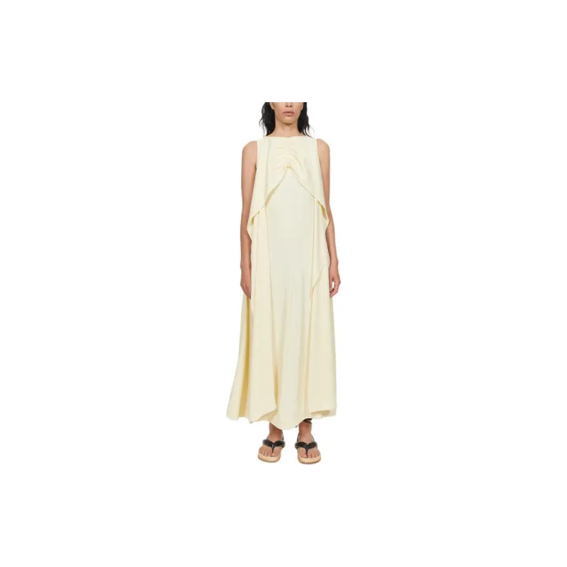 RODEBJER Sleeveless Dress Women's Light Yellow-2