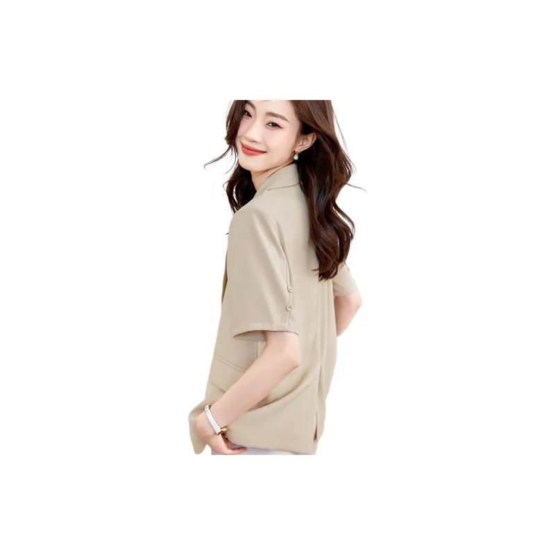 Mo Han Yi Mei Business Suit Women's Beige Yellow-2