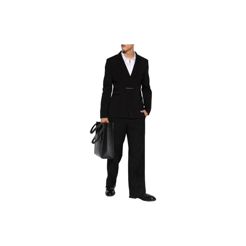 Givenchy Single Breasted Long Sleeved Blazer-2