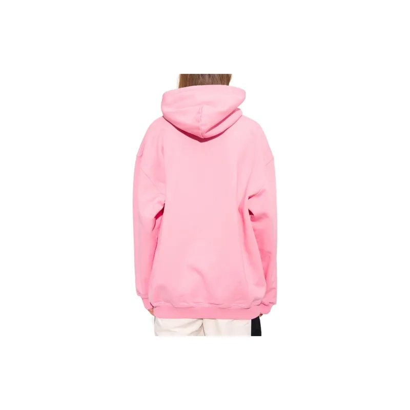 Balenciaga SS22 Sweatshirt Loose Fit Style Women's Pink-3
