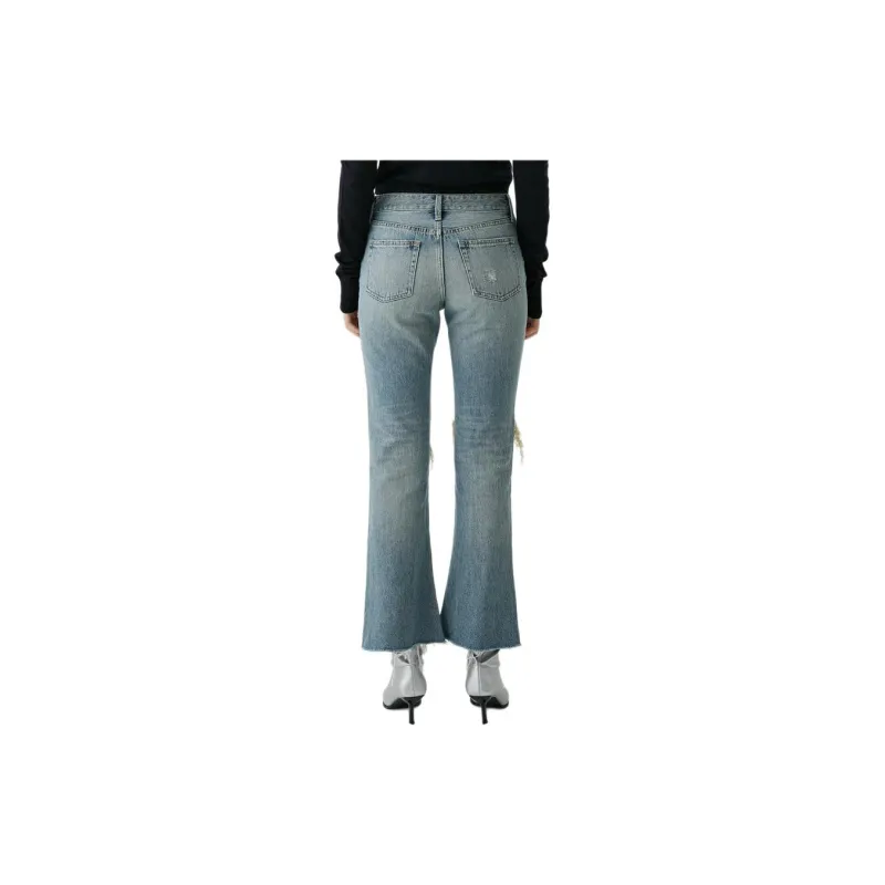 MOUSSY Jeans Women's Light Blue-4