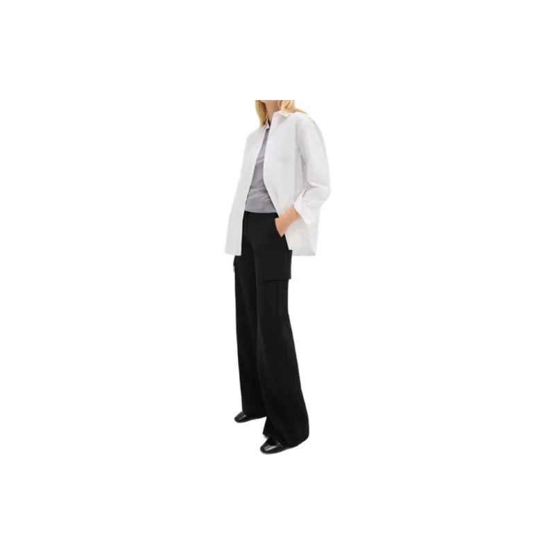 THEORY Cargo Pants Women's Black-2