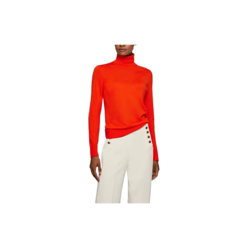 HUGO BOSS Cashmere Sweaters Women's Red-2