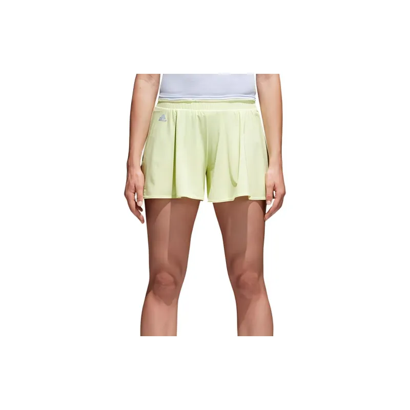 Adidas Casual Shorts Women's Neon Yellow-3