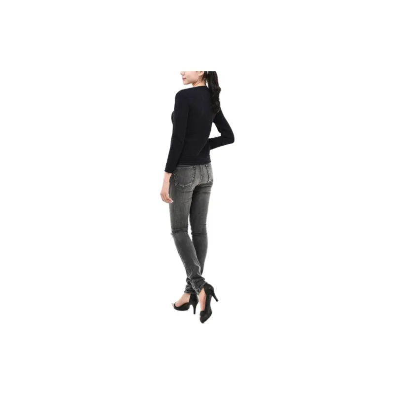 EMPORIO ARMANI Jackets Coats Women's Black-3