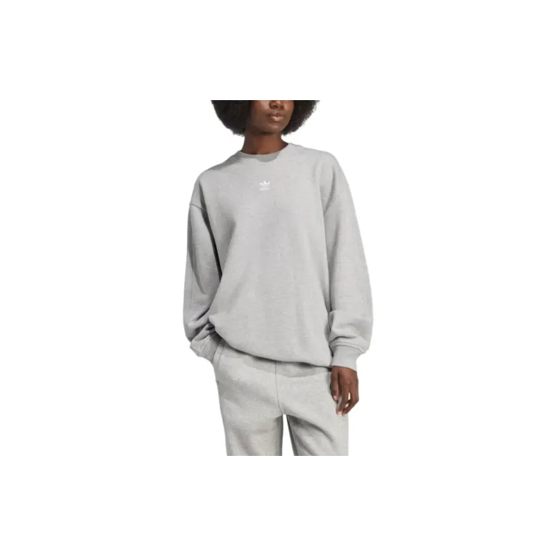 Adidas Trefoil-logo Cotton Sweatshirt-1