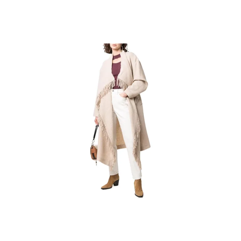 ISABEL MARANT Coats Women's Light Beige-1