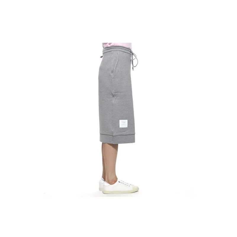 THOM BROWNE 4-Bar Fitted Skirt-4