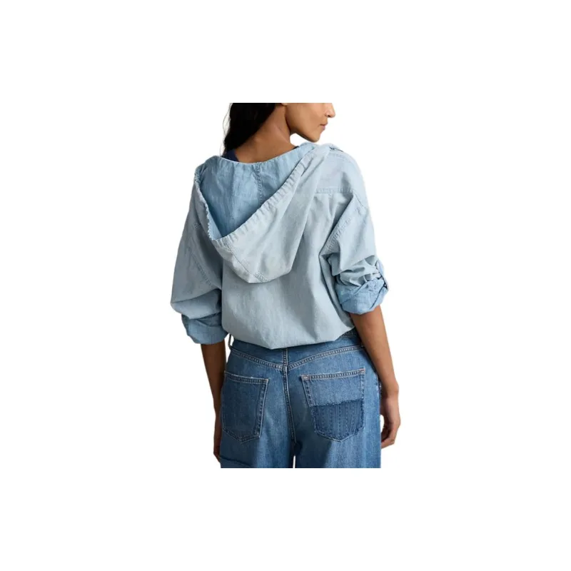 Polo Ralph Lauren SS24 Shirt Women's Light Blue-4