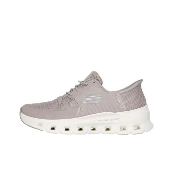 Skechers Glide Step Anti Slip Wear Resistant Low Top Casual Shoes Women's Taupe