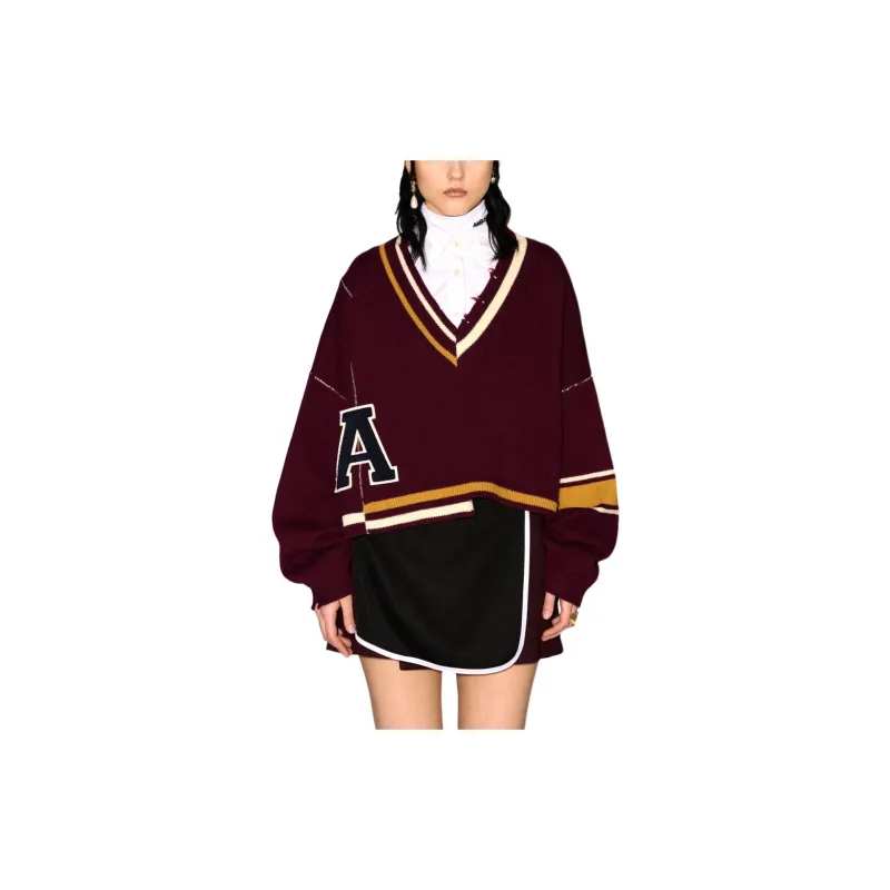 AMBUSH Raw cut Striped Jumper-2