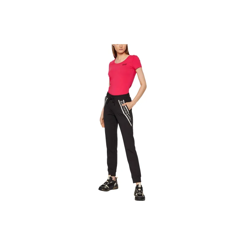 EMPORIO ARMANI Knitted Sweatpants Women's Black-1