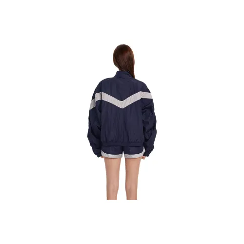 DRAGON FACE Color Block Breathable Sports Suit Women's
