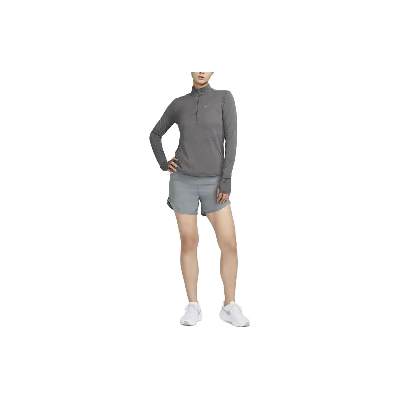 Nike Dri Fit T Shirt Women's Iron Gray-2