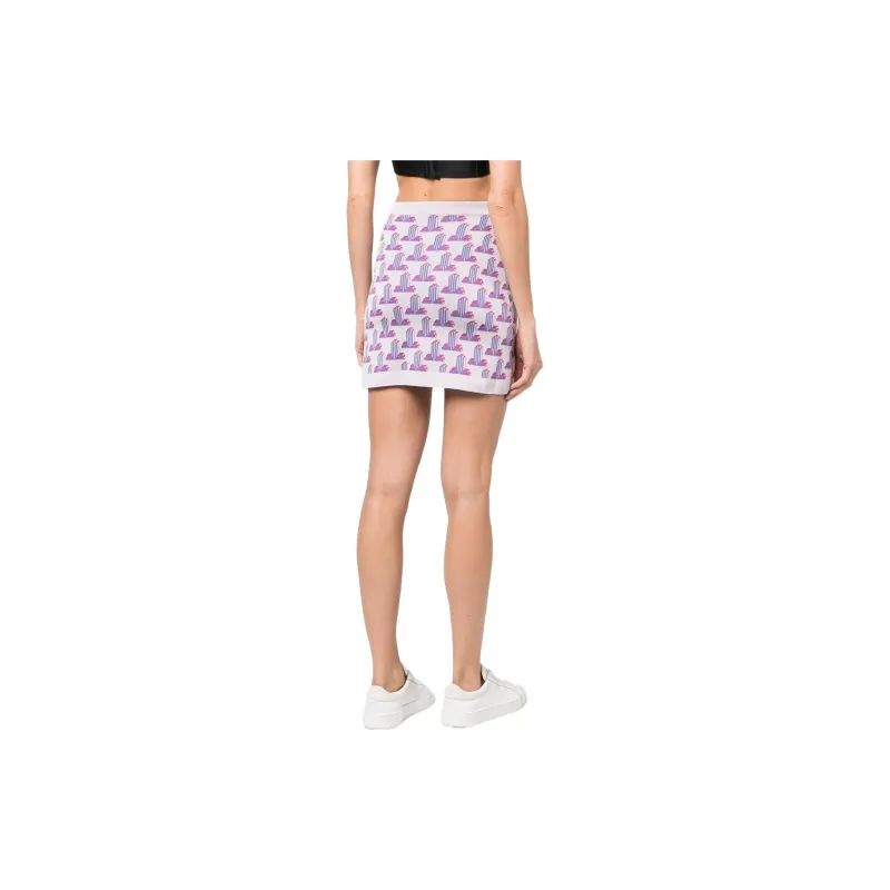 Lanvin Casual Short Skirts Women's Purple-2