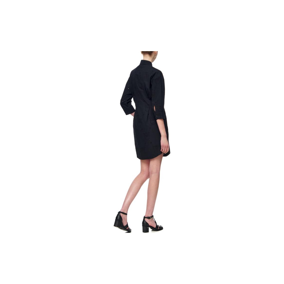 PINKO Long-Sleeved Dresses Women's Black - POIZON