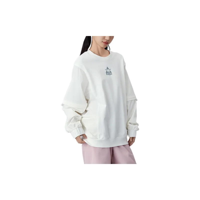 Kappa Sweatshirts Women's White-4
