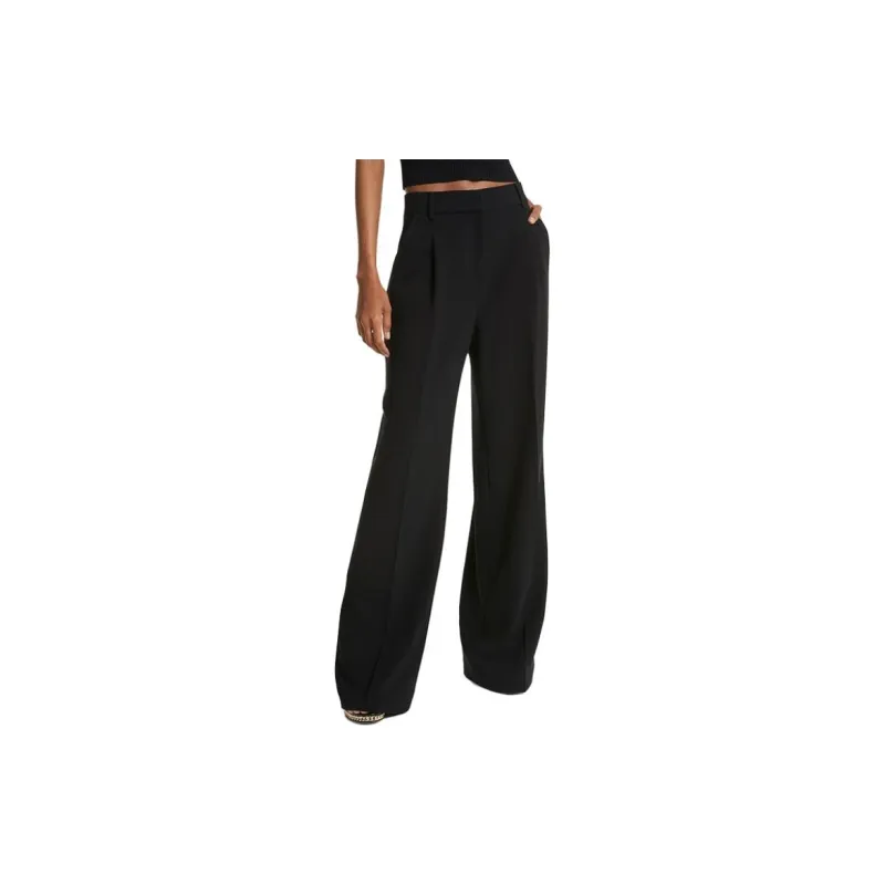 MICHAEL KORS Crepe Wide Leg Pants-1
