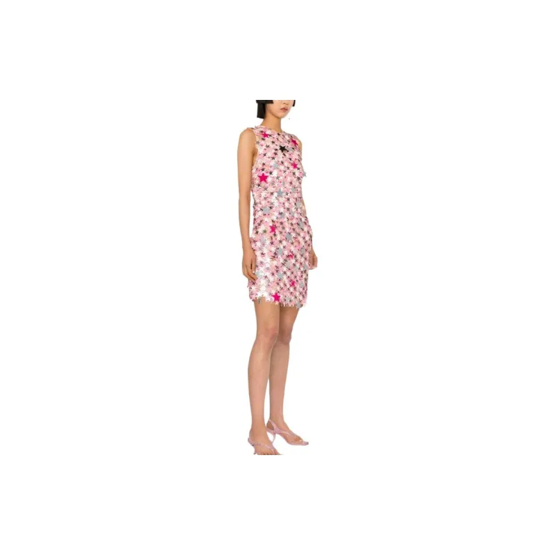 MSGM Sleeveless Dresses Women's Pink-3