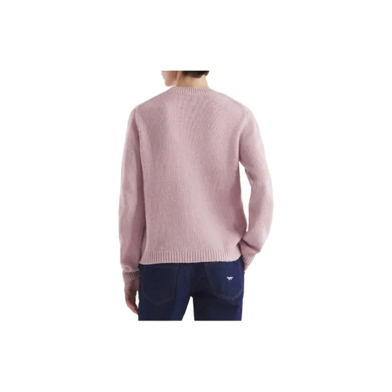 Maison Kitsune Fox Intarsia Knit Jumper-2
