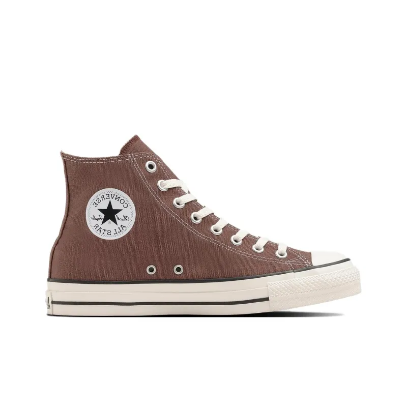 Converse All Star Anti Slip Wear Resistant High Top Canvas Shoes Unisex Brown-1