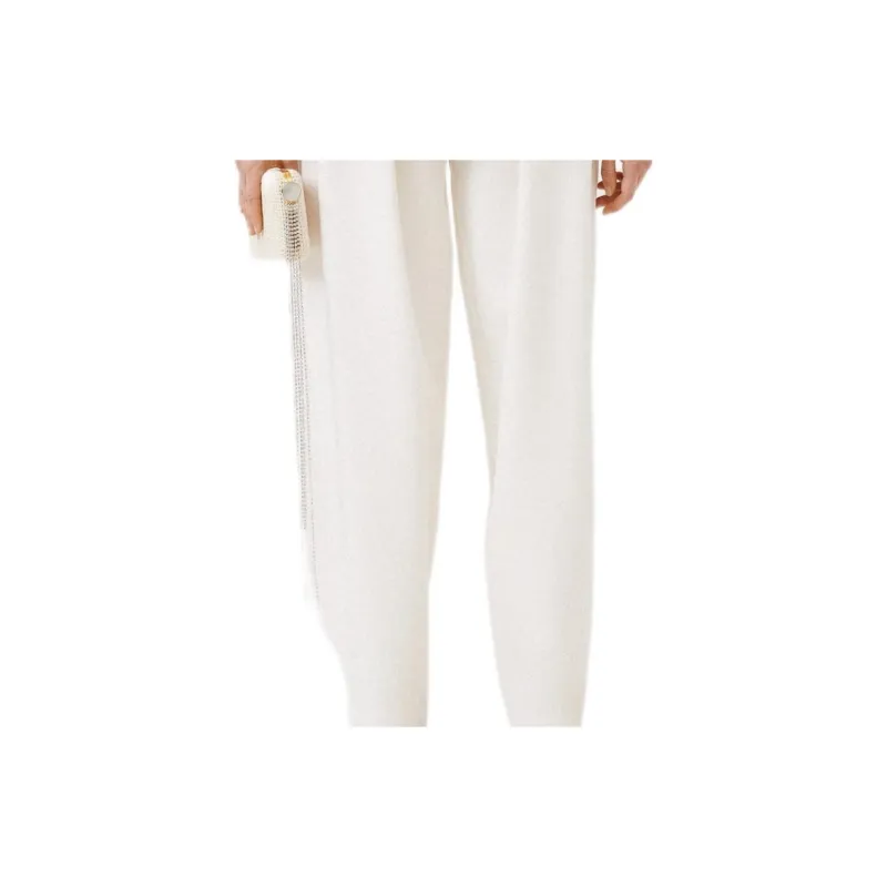 MAGDA BUTRYM FW24 Suit Trouser Women's Cream White-3