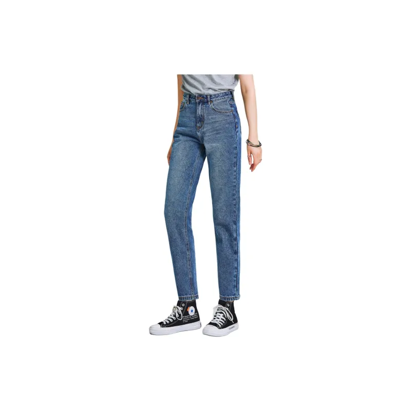 HAVVA Ankle Length Jeans Women's Blue-1