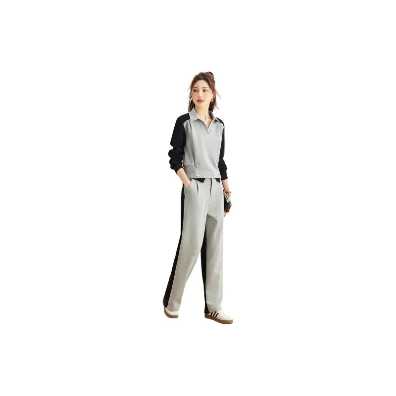 TERRE BLEUE Casual Suit Women's Gray-2