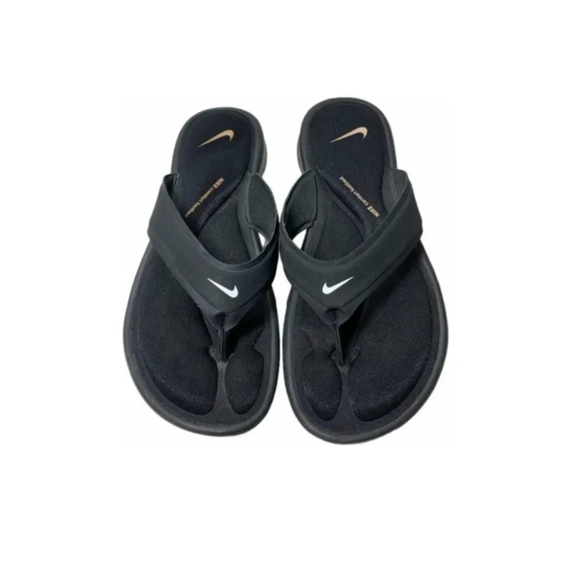 Nike Ultra Comfort Thong Black White Black Women's-2