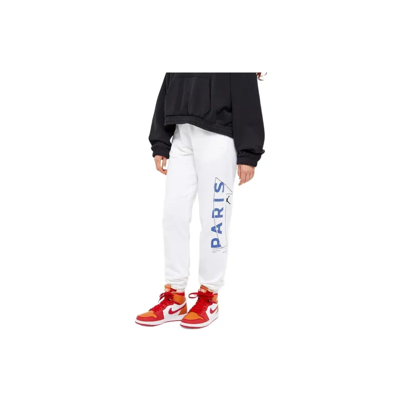Jordan Knitted Sweatpants Women's White-2