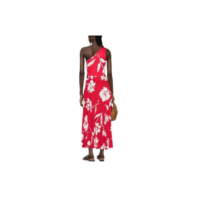 Polo Ralph Lauren Sleeveless Dress Women's Red-2