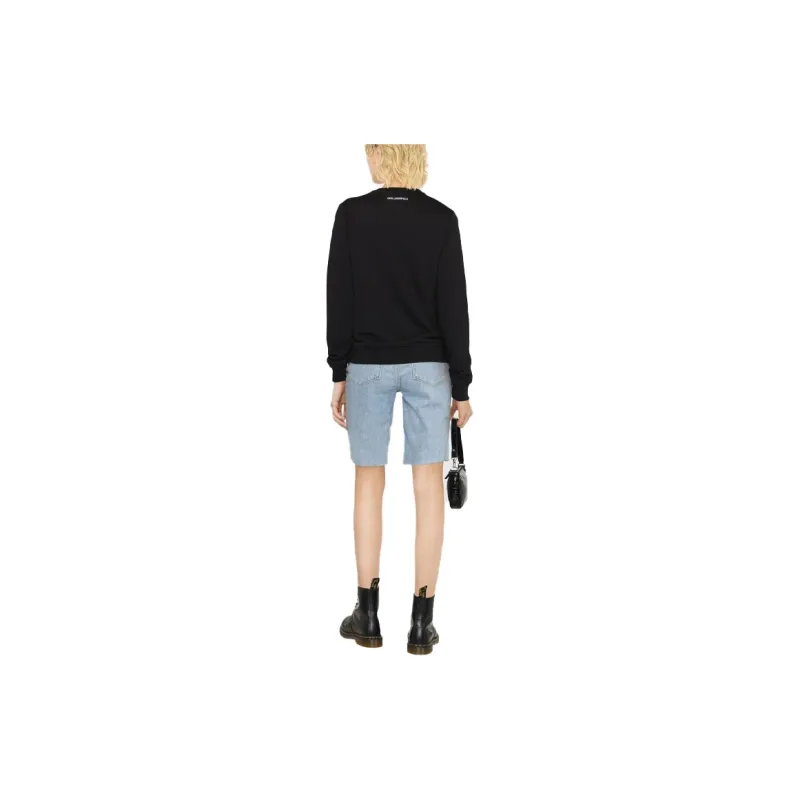 KARL LAGERFELD / Karl Lagerfeld Jeans Ikonik 2.0 Crewneck Sweatshirt-2