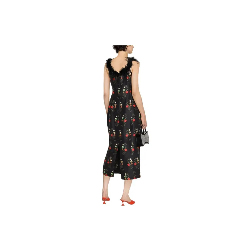 Rixo Slip Dresses Women's Black-2