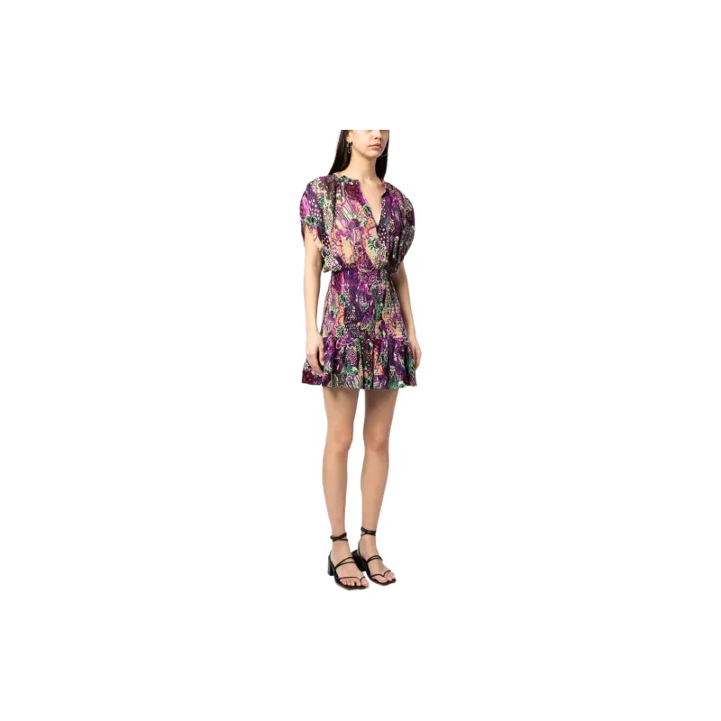 A.L.C. Carly Floral print Mini Dress-3