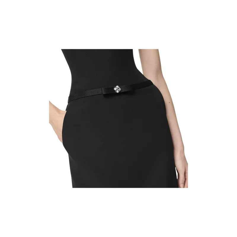 VERSACE Strapless Mini Dress-4