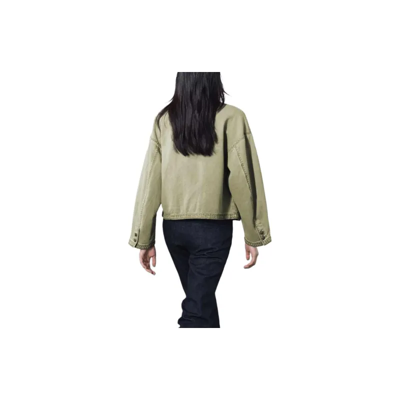 ZARA ZW Series Jackets Coats Women's Gray-4