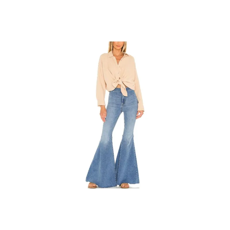 FREE PEOPLE Jeans Women's Blue-1