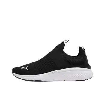 PUMA Softride Pro Anti Slip Wear Resistant Low Top Casual Running Shoes Women's Black