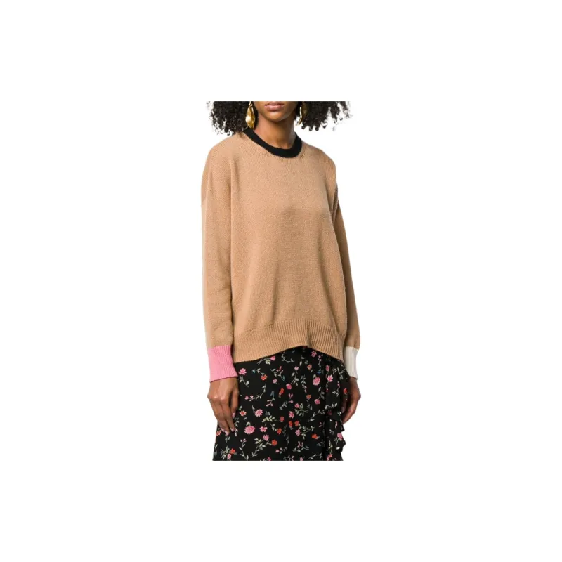 MARNI Cashmere Sweaters Women's Tea Brown-2