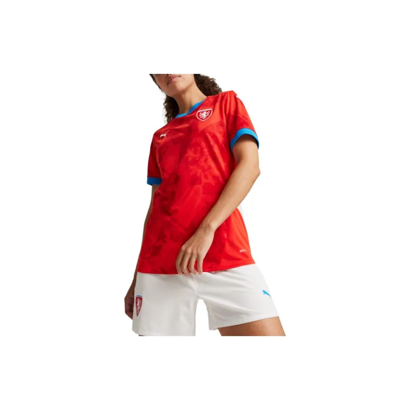 PUMA Czech Republic Football Soccer Jerseys Women's Eternal Red-4