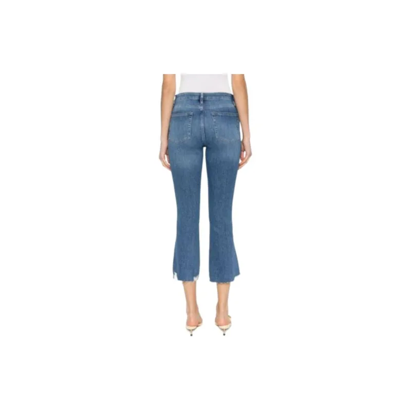 FRAME Le Crop Mini Boot Mid Rise Jeans-2