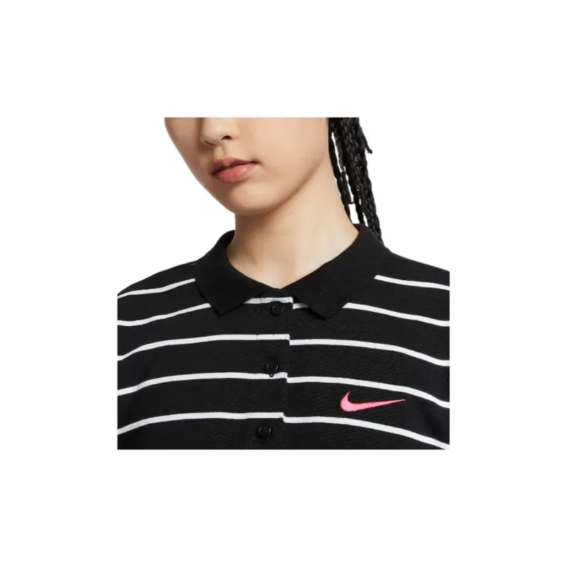 Nike Sportswear Polo Shirt Women's Black-3